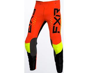 FXR Clutch Pro Pantaloni Motocross, nero-rosso, taglia 32 per maschi