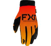 FXR Cold Cross Lite Guanti da motocross, Arancione/Nero, Taglia 2XL