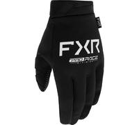 FXR Cold Cross Lite Guanti da motocross, Bianco/nero, Taglia S