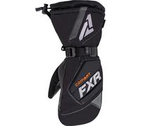 FXR Combat Mitt Guanti da motoslitta, nero, Taglia XL