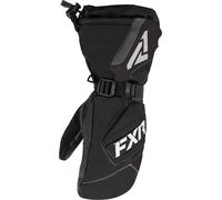 FXR Combat Mitt Ladies Guanti da motoslitta, nero-grigio, taglia XS per donne