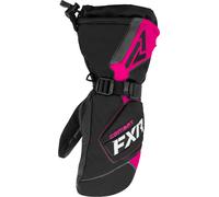 FXR Guanti da motoslitta Combat Mitt Ladies - Nero/Fucsia - Taglia S Donna