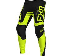 FXR Contender Off-Road Pantaloni Motocross, nero-giallo, taglia 36 per maschi