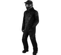 FXR CX Lite 2023 Tuta da motoslitta monopezzo, nero/antracite, Taglia Short L