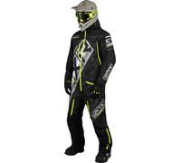 FXR CX Lite 2023 Tuta da motoslitta monopezzo, nero-grigio-giallo, taglia M per maschi