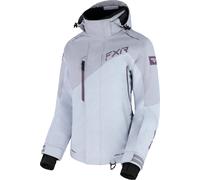 FXR Edge 2-in-1 Giacca da motoslitta da donna, nero-grigio, taglia 36 per donne