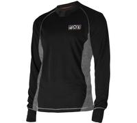 FXR Endeavor Camicia funzionale longsleeve, nero/grigio, Taglia L