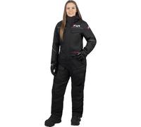 FXR Excursion Tuta da motoslitta intera da donna, nero-bianco-rosso, taglia 12 per donne