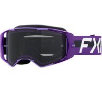 FXR Factory Ride Occhiali da motocross, bianco/viola