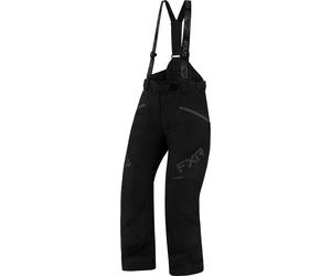 FXR Fresh 2023 Pantaloni con bretelle da donna in motoslitta, nero, Taglia 4