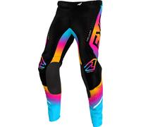 FXR Helium 2023 Pantaloni Motocross, nero/blu, Taglia 38