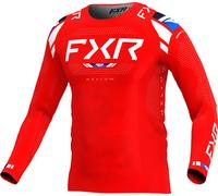 FXR Helium 2025 Maglia da motocross, Rosso/Blu/Bianco, Taglia S
