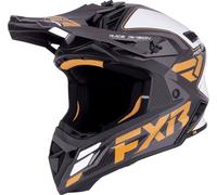 FXR Helium Carbon, casco da motocross L female Nero/Bianco/Oro