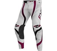 FXR Helium Infinity Pantaloni da motocross, nero-grigio-rosso, taglia 28 per maschi