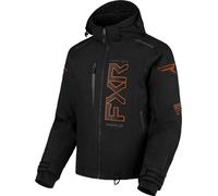 FXR Helium X 2-in-1 2025 Giacca da motoslitta, nero-arancione, taglia 2XL per maschi