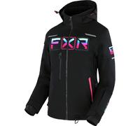 FXR Maverick 2-in-1 Giacca da motoslitta da donna, nero/multicolore, Taglia 6