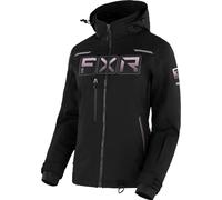 FXR Maverick 2-in-1 Giacca da motoslitta da donna, nero/viola, Taglia 14