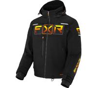 FXR Maverick 2-in-1 Giacca per motoslitta, nero/arancione, Taglia XL