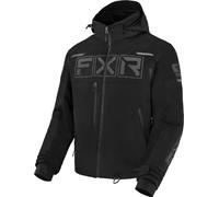 FXR Maverick 2-in-1 Giacca per motoslitta, nero-grigio, taglia 2XL
