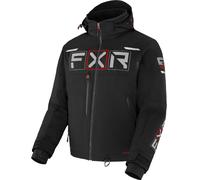 FXR Maverick 2-in-1 Giacca per motoslitta, nero/rosso, Taglia XL