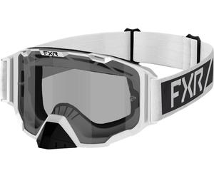 FXR Maverick 2023 Occhiali da motocross, nero-bianco per maschi
