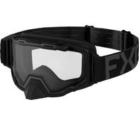 FXR Maverick Clear Bold Occhiali per motoslitte, nero, Taglia unica