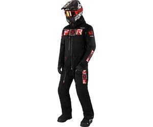 FXR Maverick Lite Tuta da motoslitta monopezzo, nero-rosso, taglia XL per maschi