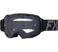 FXR Maverick Prime MX S25, occhiali One Size male Nero/Grigio Trasparente