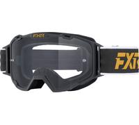 FXR Maverick Prime MX Graphite S26, occhiali One Size male Grigio Scuro/Oro/Bianco Trasparente