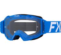 FXR Maverick Prime MX S25, occhiali One Size male Blu/Bianco Trasparente