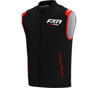 FXR Off-Road Logo Gilet da motocross, nero-rosso, taglia M per maschi