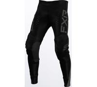 FXR Off-Road RaceDiv Pantaloni Motocross, nero-grigio, taglia 28 per maschi