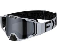 FXR Pilot Occhiali per motoslitte, nero-bianco per maschi