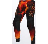 FXR Podium Magma Pantaloni Motocross, nero/rosso, Taglia 32