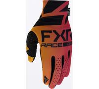 FXR Pro-Fit Lite Guanti da motocross, nero-arancione, taglia S per maschi