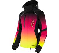 FXR Pulse Giacca da motoslitta da donna, nero/giallo, Taglia 6