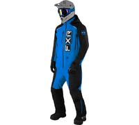 FXR Recruit Lite 2023 Tuta da motoslitta monopezzo, nero-blu, taglia L