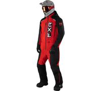 FXR Recruit Lite 2023 Tuta da motoslitta monopezzo, nero-rosso, taglia M