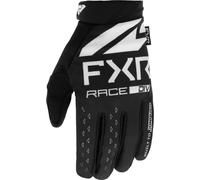 FXR Reflex 2023 Guanti da motocross giovanile, nero-bianco, taglia L