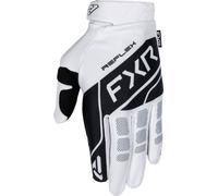 FXR Reflex Dual MX, guanti M male Bianco/Nero