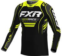 FXR Revo Alpha MX Toxic, maglia XL male Nero/Giallo Fluo