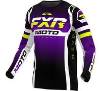FXR Revo Pro LE Maglia Motocross, viola/bianco, Taglia M