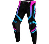 FXR Revo Pro LE Pantaloni Motocross Giovani, nero/rosa, Taglia 26