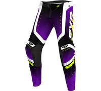 FXR Revo Pro LE Pantaloni Motocross, viola/nero, Taglia 38