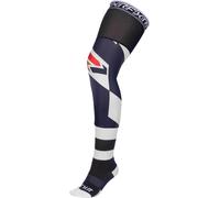 FXR Riding Calzini da motocross, nero-bianco-blu, taglia L XL per maschi