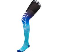 FXR Riding Calzini da motocross, nero-bianco-blu, taglia S M per maschi