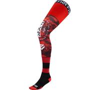 FXR Riding Calzini da motocross, nero-bianco-rosso, taglia L XL per maschi