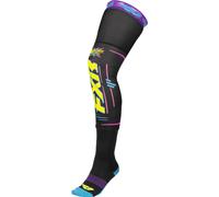 FXR Riding Sketchy Calzini da motocross, nero-rosa-giallo, taglia L XL per maschi