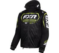FXR RRX 2025 Giacca da motocross impermeabile, nero/bianco/giallo, Taglia M