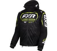 FXR RRX 2025 Giacca da motocross impermeabile, nero-bianco-giallo, taglia M per maschi